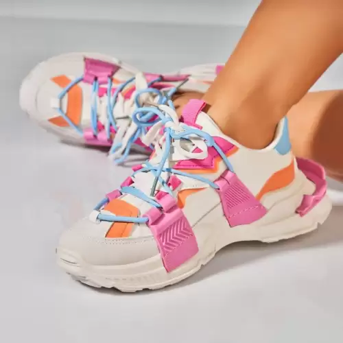 Adidasi Dama Color din Piele Ecologica Korie2