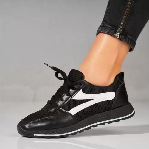 Adidasi dama Negri din Piele Ecologica Yeico