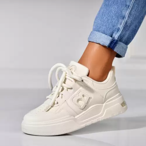 Adidasi dama Piele Ecologica Bej Veida