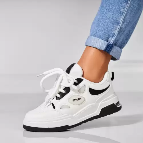 Adidasi dama Piele Ecologica Negru Avaia