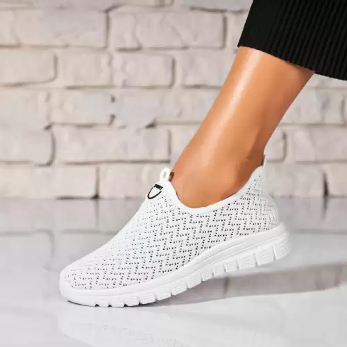 Adidasi dama Textil Alb Leola