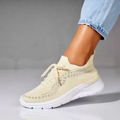 Adidasi dama Textil Bej Rinna