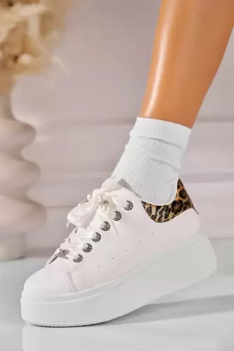 Adidasi de dama Piele Ecologica Animal Print Aleda