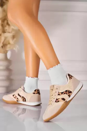 Adidasi de dama Piele Ecologica Animal Print Jadie