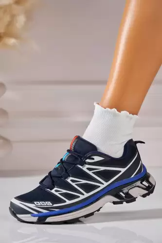 Adidasi de dama Piele Ecologica Bleumarin Eloni