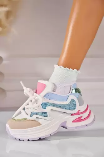 Adidasi de dama Piele Ecologica Color Avalia