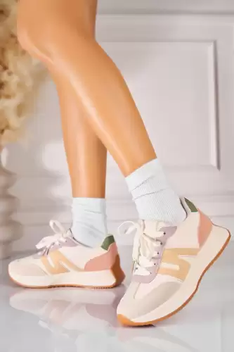 Adidasi de dama Piele Ecologica Color Elexis