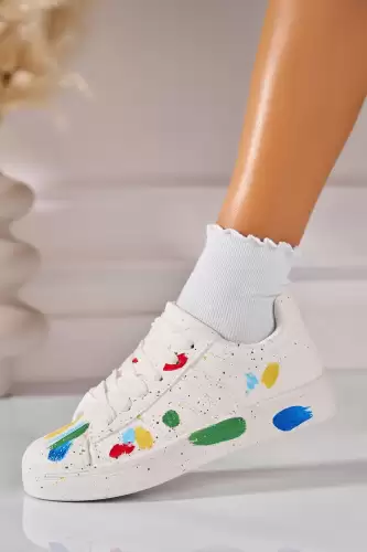 Adidasi de dama Piele Ecologica Color Leota