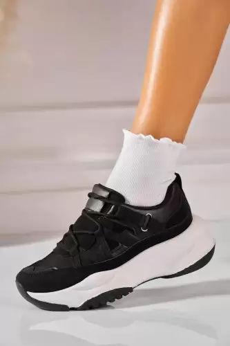 Adidasi de dama Piele Ecologica Negru Emerey