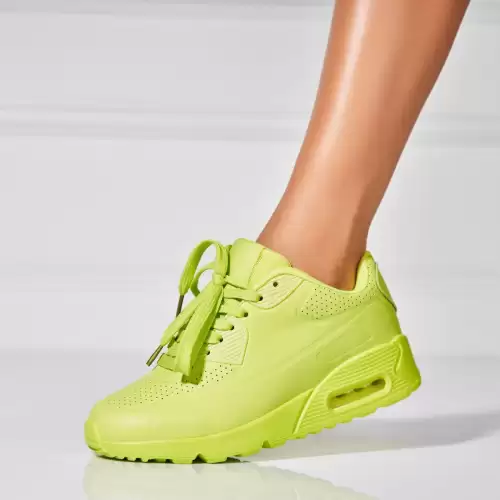 Adidasi de dama Piele Ecologica Neon Zetta