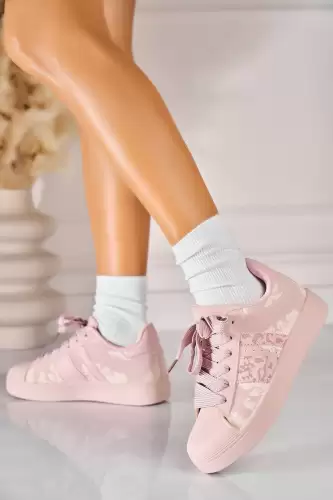 Adidasi de dama Piele Ecologica Roz Anezka