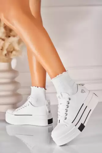 Adidasi de dama Textil Alb Kylea