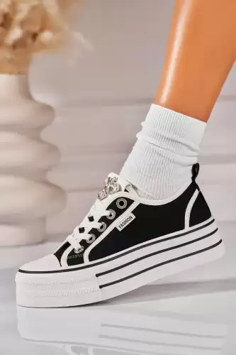 Adidasi de dama Textil Negru Deisy