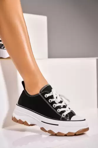 Adidasi de dama Textil Negru Saydi