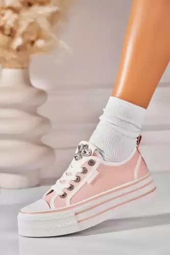 Adidasi de dama Textil Roz Deisy