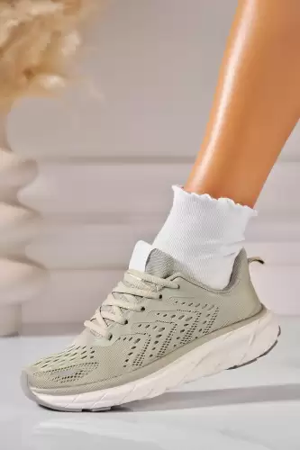 Adidasi de dama Textil Verde Yomna