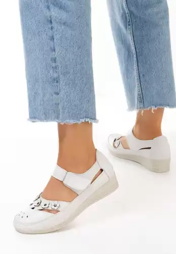 Balerini cu bareta Zarza albi