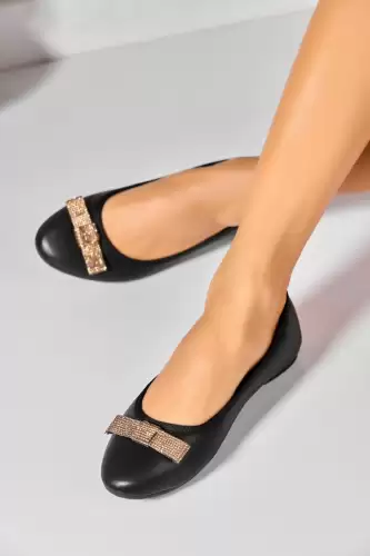 Balerini dama Piele Ecologica Negru Arka