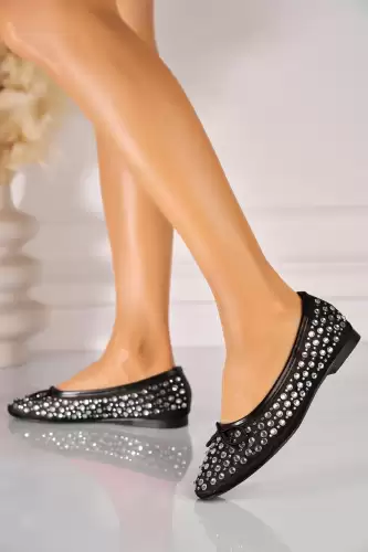 Balerini dama Textil Negru Joule