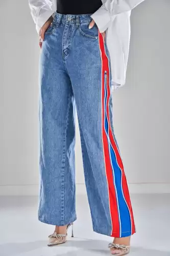 Blugi Dama Oversize Albastru Emiri