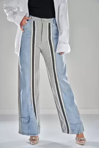 Blugi Dama Oversize Gri Dannie