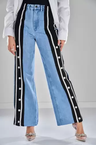 Blugi Dama Oversize Negru Alesa