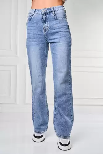 Blugi dama Regular Fit Albastri Sahasra