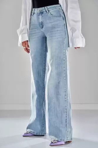 Blugi Push Up Dama Albastru Kahira