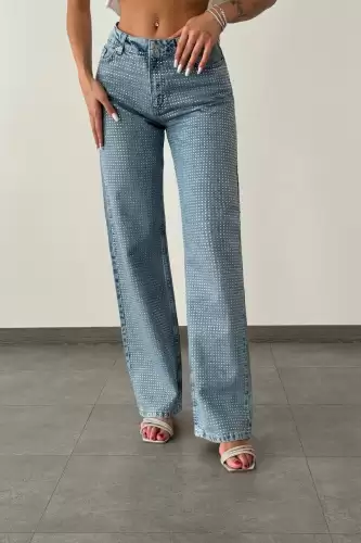 Blugi Regular Fit Albastri Amanda