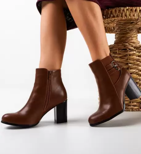 Botine dama Finlay Camel