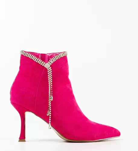 Botine dama Herring Fuchsia
