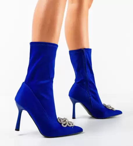 Botine dama Terynz Albastri