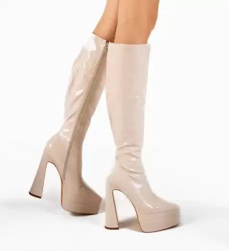 Cizme dama Garret Bej