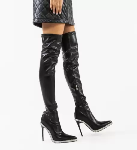 Cizme dama Glenn Negre