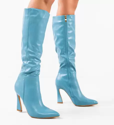 Cizme dama Herma Albastre