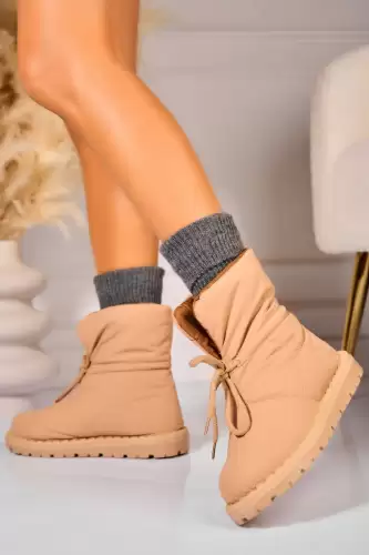 Cizme Dama Imblanite Kaki din Fas Deyra