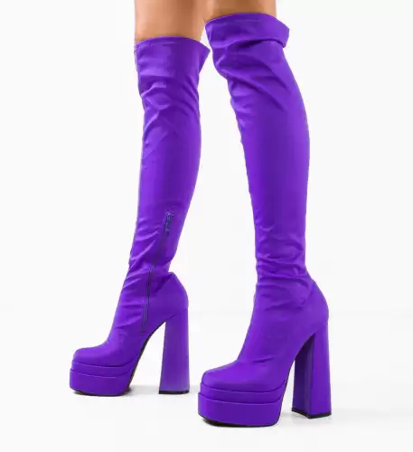 Cizme dama Uberba Mov