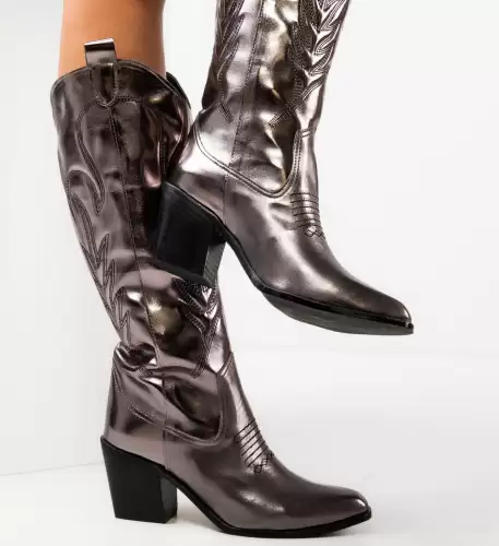 Cizme dama Yerely Gri