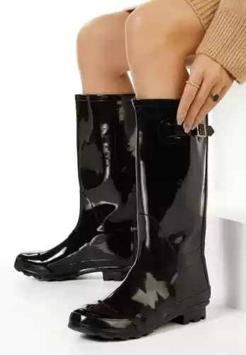 Cizme de cauciuc Malinda Negre