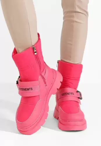 Cizme de zapada dama Manya fucsia