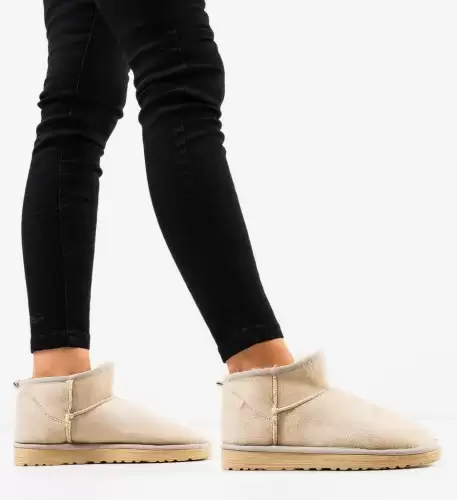 Cizme tip Ug Human Bej