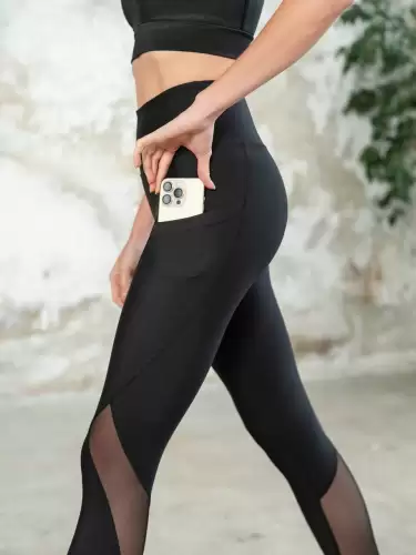 Colanti Fitness Negru Freya