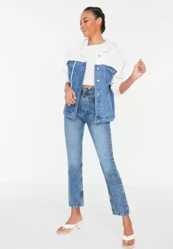 Geaca dama Wendy albastra