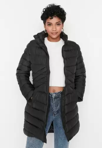 Geaca matlasata neagra Sibley