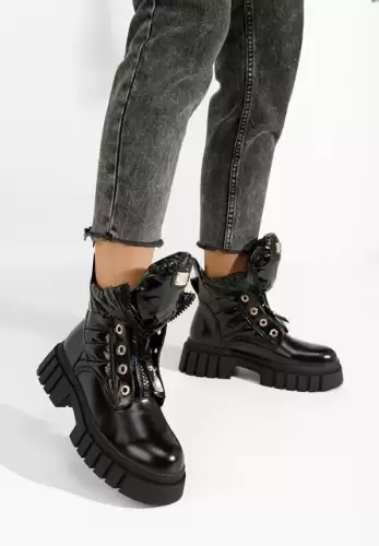 Ghete dama Granava V2 negre