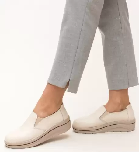 Pantofi Casual Alpino Bej