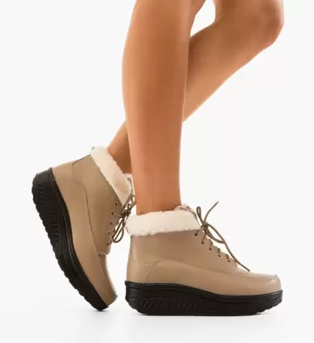 Pantofi Casual Blind Bej