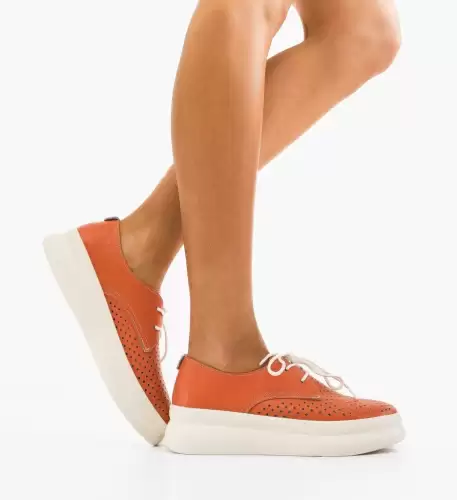 Pantofi Casual dama Alannah Portocalii