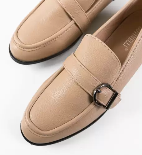 Pantofi casual dama Faridai Bej