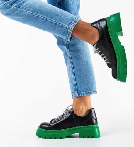 Pantofi casual dama Friday Negri 3